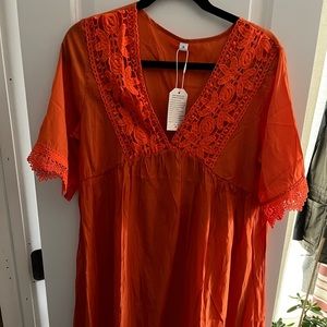 Orange tunic